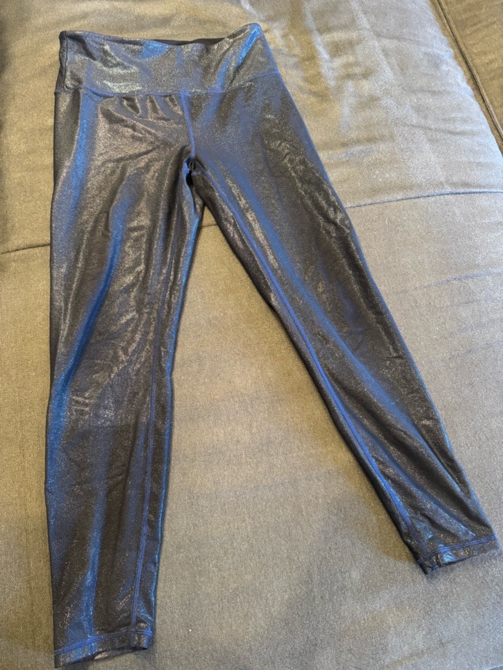 ✨ Shimmery Zyia Black Women's High-Waist Leggings
